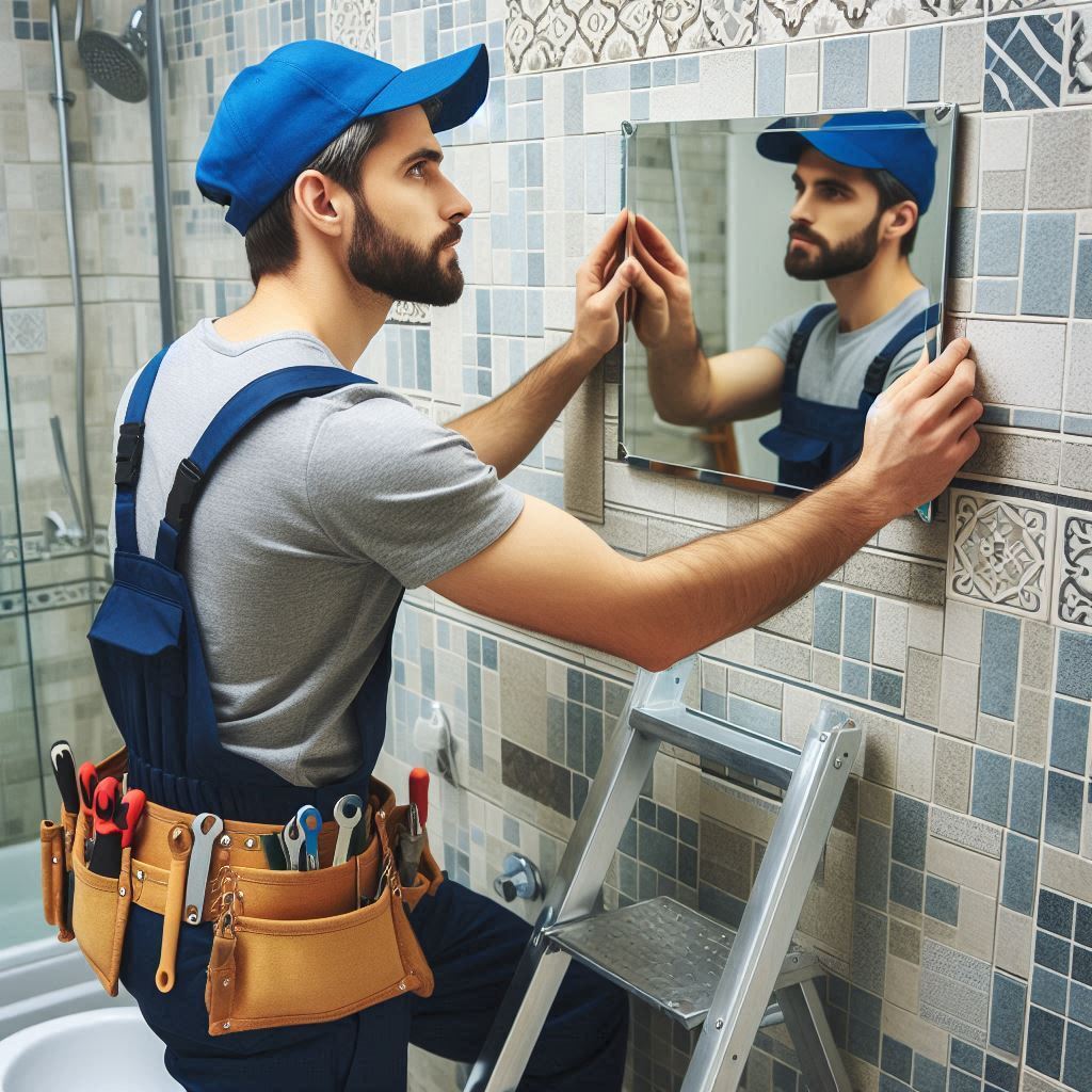 miroir de salle de bain sur mesure